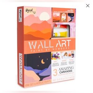 5 Below Wall Art Paint by Numbers Kit